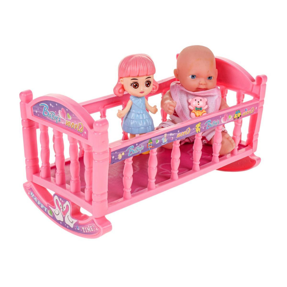 Пупс с аксесс., пакет 0812-199