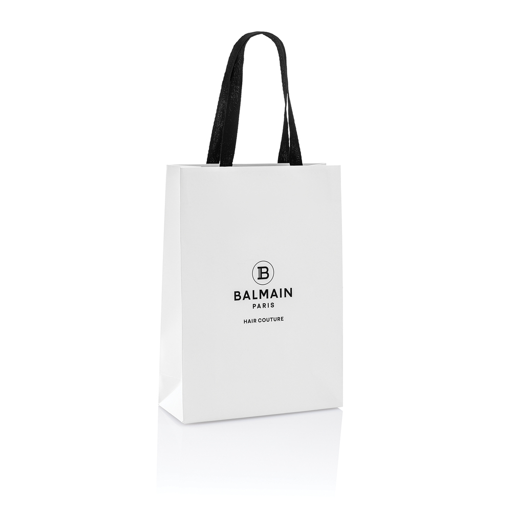 Balmain Hair Couture Белая косметичка со средства для укладки White Cosmetic Styling Bag ДОРОЖНЫЙ ФОРМАТ