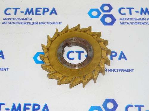 Фреза 3-хсторонняя 80х10х26 KII 11Р3АМ3Ф2 0208 z=18 прямозубая с напылением КиБ