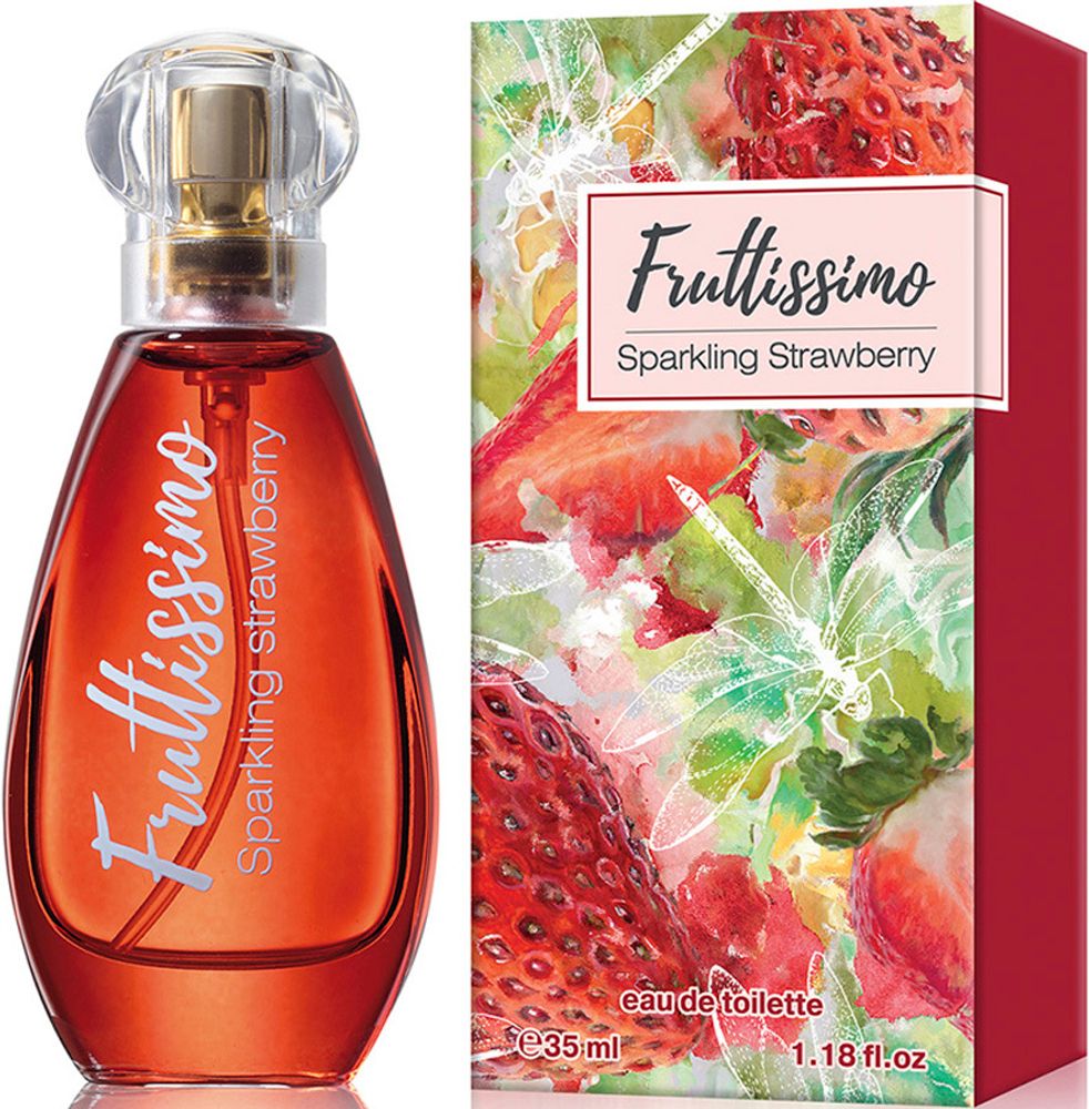 Brocard Fruttissimo Sparkling Strawberry туалетная вода, 35 мл женский