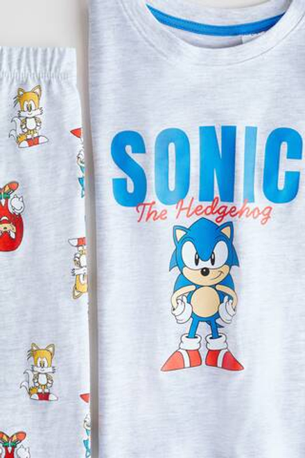 H&M Пижамный комплект с принтом, синий