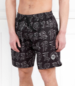 Шорты для плавания Philipp Plein - графитовый (MMT0365 PNY002N)