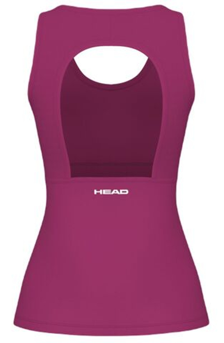 Женский топ теннисный Head Move Tank Top - ярко-розовый