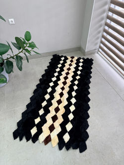 Покрывало меховое ковер из шкуры овчины