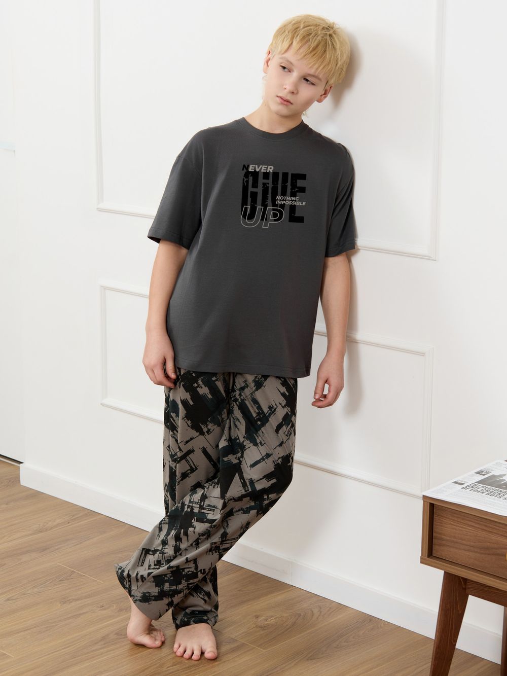 Костюм для мальчика Этюд-1 Виотекс ГРАФИТОВЫЙ