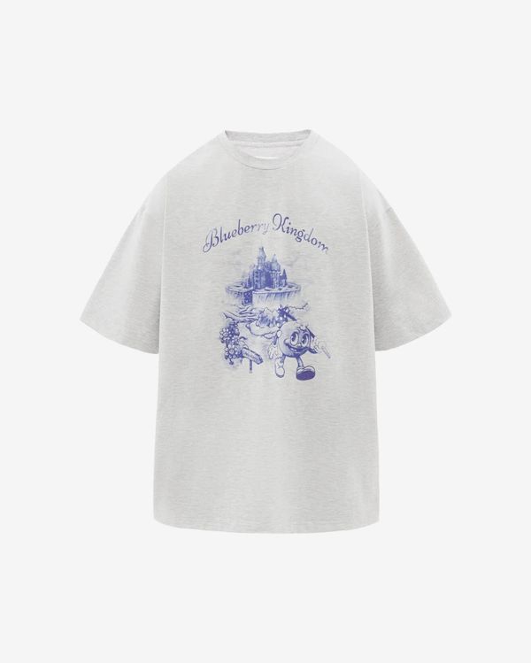 Футболка Blueberry Kingdom серый меланж - фото 1