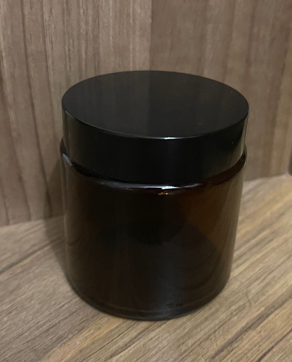Банка, темное стекло, 100 мл