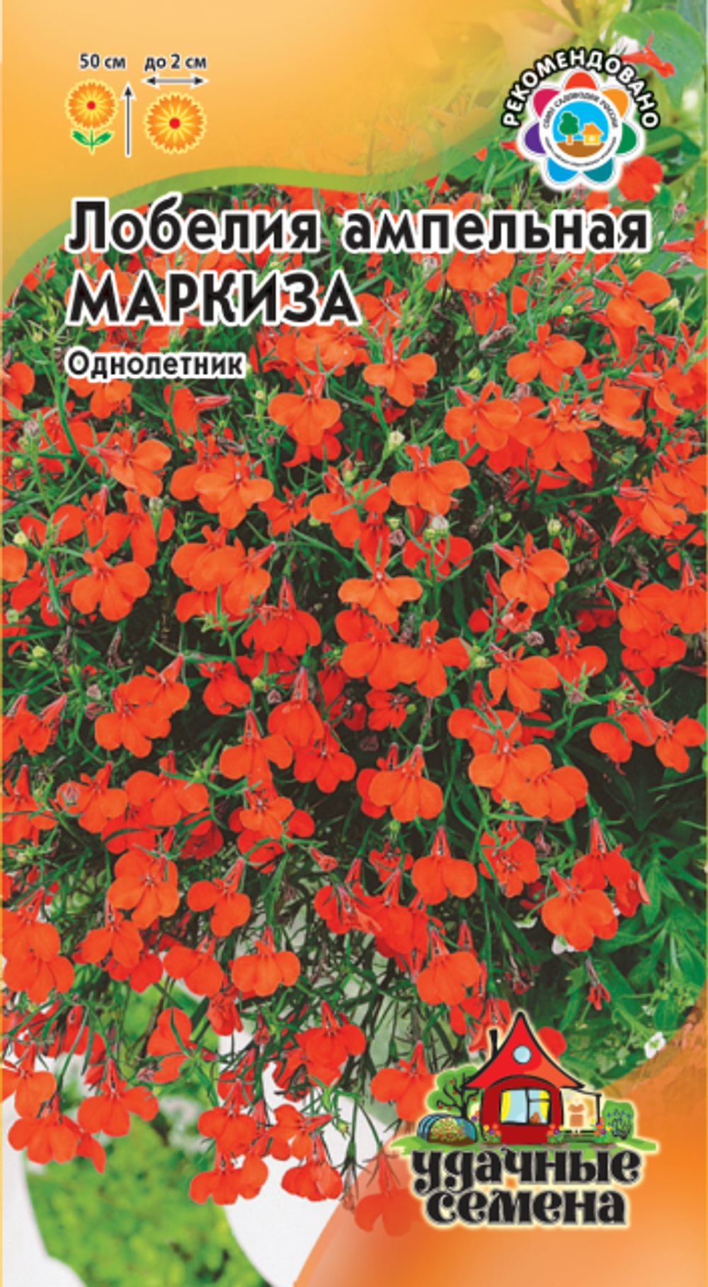 Семена Лобелия Маркиза, ампельная 0,05г