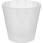 Горшок для орхидей D160 мм, 1,6л с дренажной вставкой (белый перламутр) (комплект 16 шт)