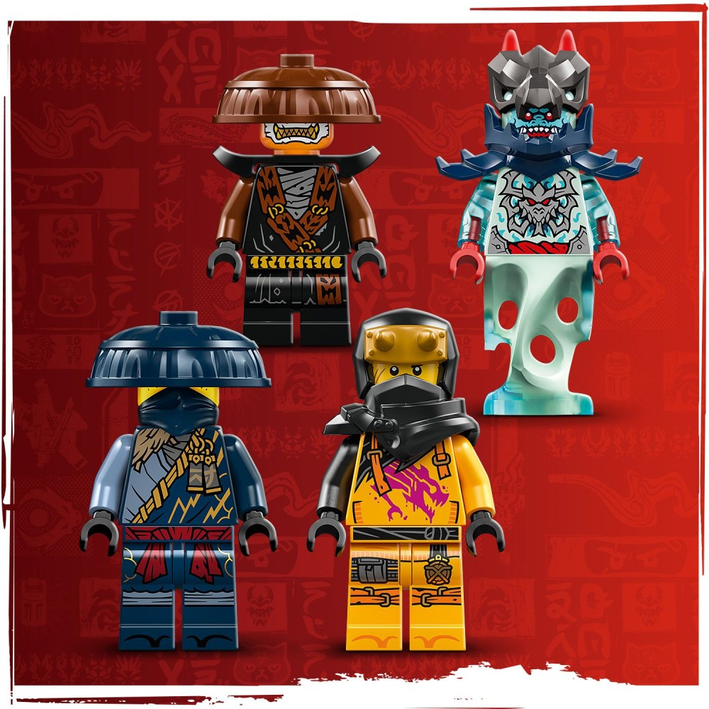 Конструктор LEGO Ninjago 71843 Дракон-мех Рога — фото 14