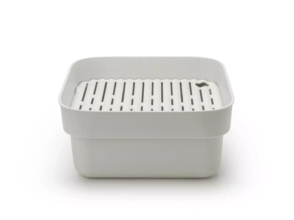Brabantia - Мойочный контейнер Sink Side с крылом для сушки, светло-серый / артикул   302688  / GTIN 8710755302688