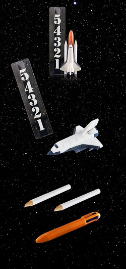 Набор space shuttle stationery
