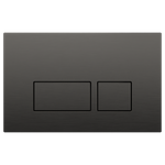 Кнопка для инсталляции Boheme, пластик Gun Metal