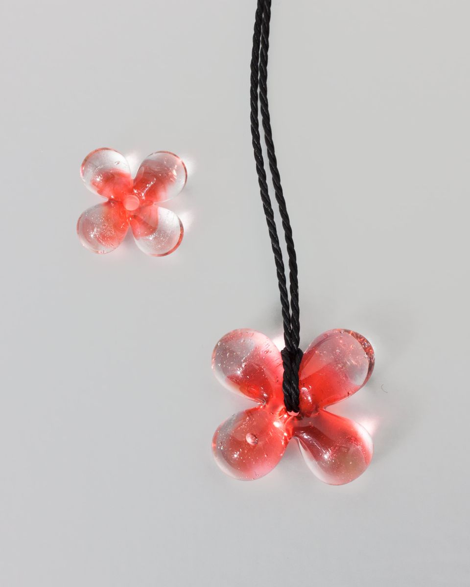 Цветок Glass Румянец