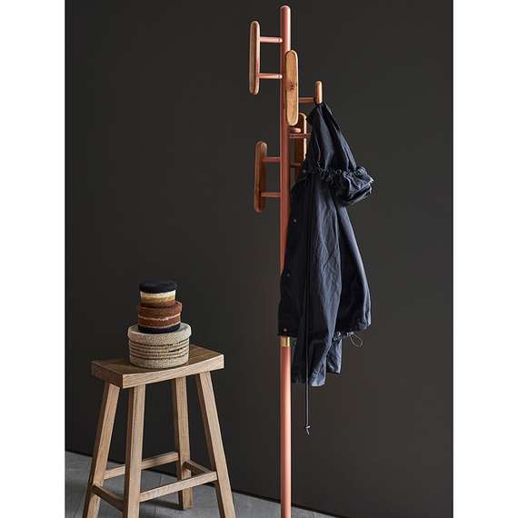 Вешалка напольная Fem, терракотовая