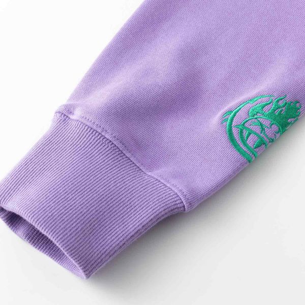 Худи HTF фиолет/графит/зеленый - фото 12