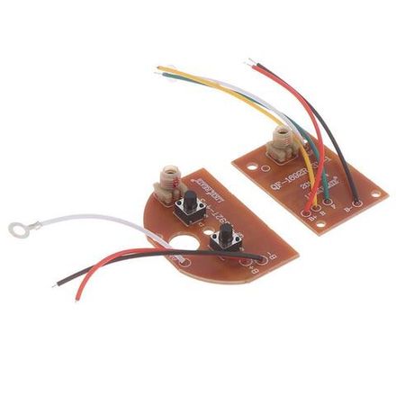 Двухканальная система ДУ 27МГц (передатчик, приемник, антенна)