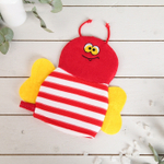 Мочалка варежка детская, "Пчелка", цвета МИКС 143049