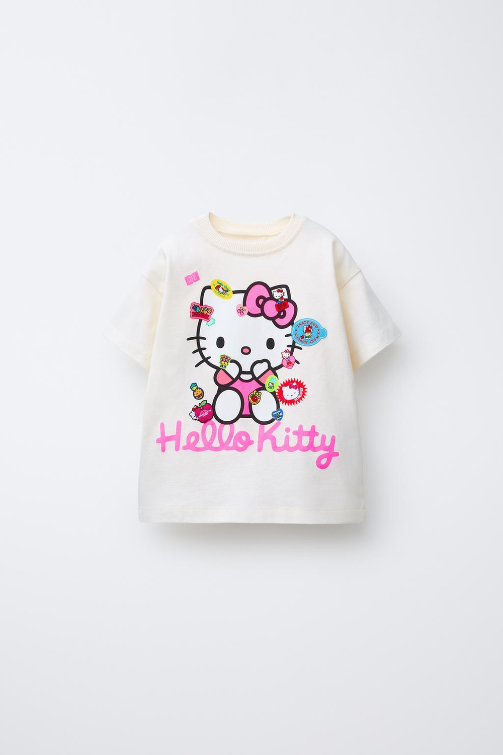 Футболка с нашивками hello kitty © sanrio