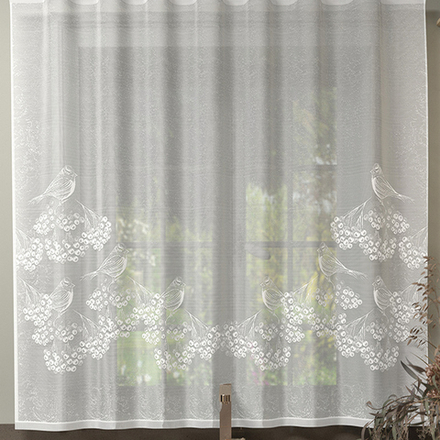 Занавеска "Л. К28Н", цвет белый, Беларусь.