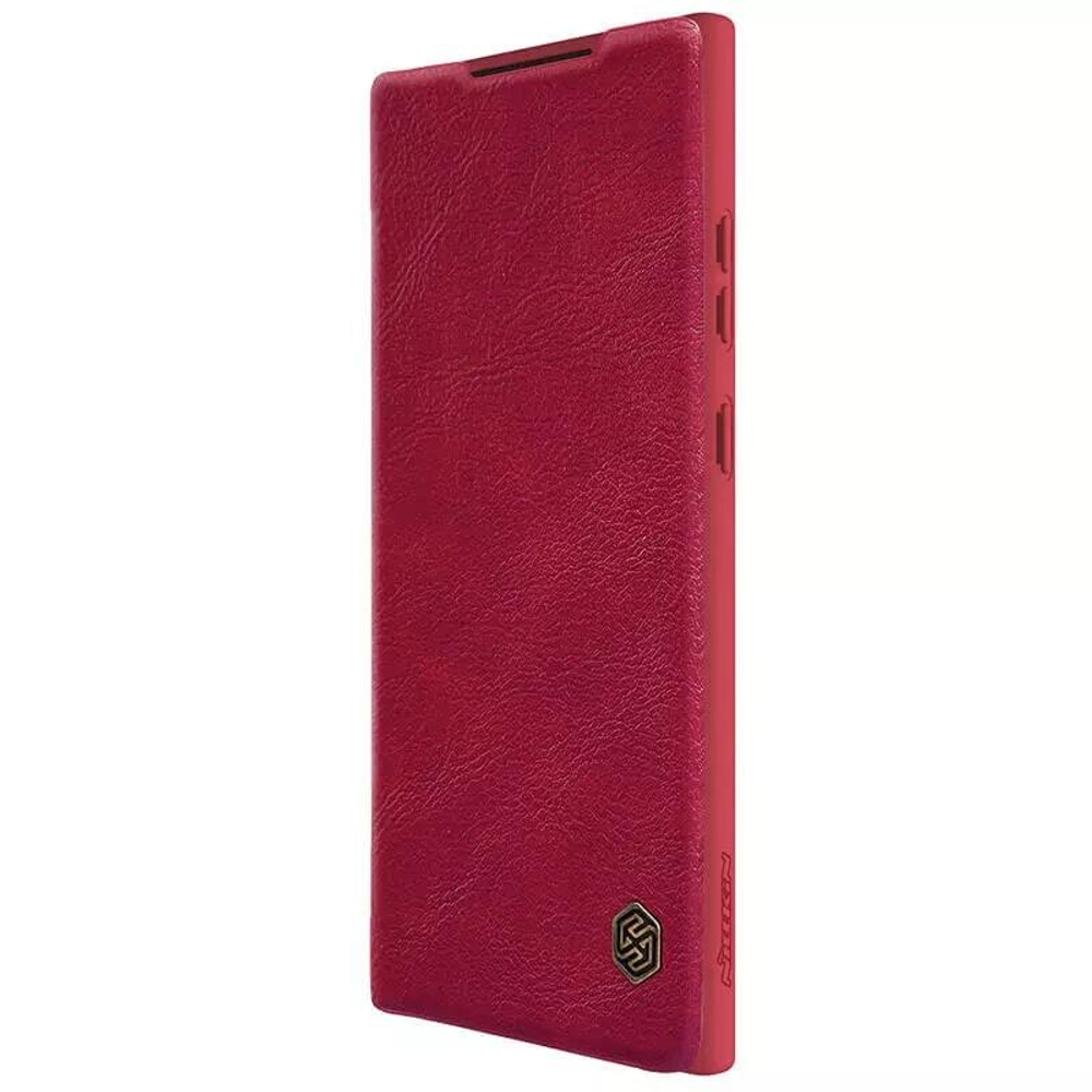 Кожаный чехол-книжка Nillkin Leather Qin Pro для Samsung Galaxy S23 Ultra