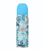 Синтетический снег нетающий ГОЛУБОЙ в спрее для праздничного декорирования