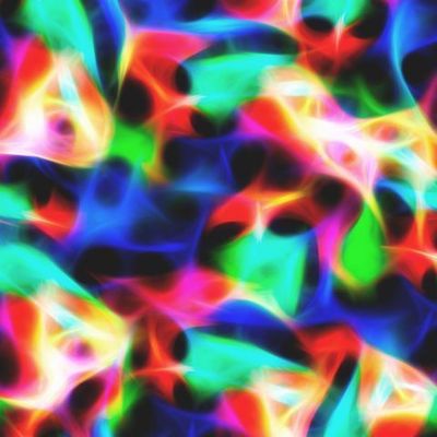 Разноцветное пламя