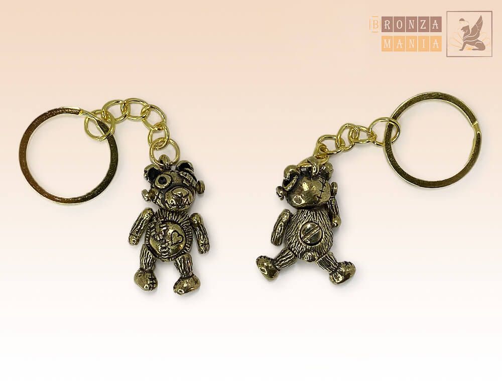 брелок Медведь на шарнирах