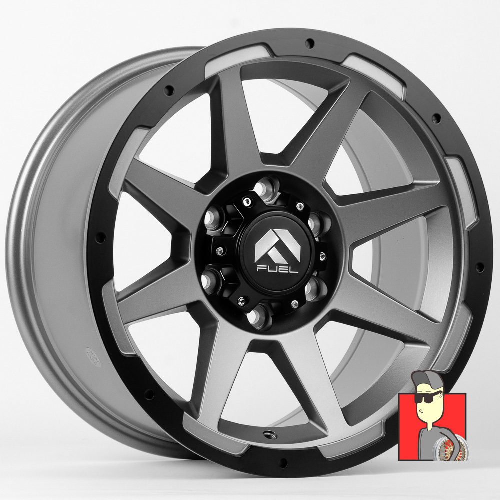 Комплект дисков FUEL 17x9 et15 6x139.7