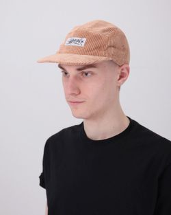 Кепка 5Panel Velvet Бежевая