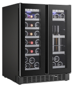 Шкаф винный Temptech Sommelier SOM2DX60DRB