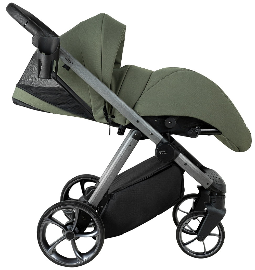 Детская коляска Pituso Sole 2 в 1 PMPT/022 Field Green