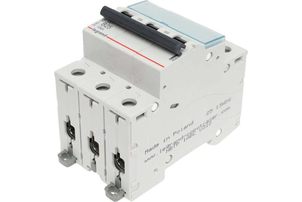 Автоматический выключатель B25A 3П 6000 Tx3 Legrand