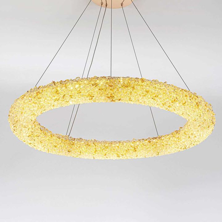 Подвесная светодиодная люстра Modelux Modestyle MS.6000.800 GD