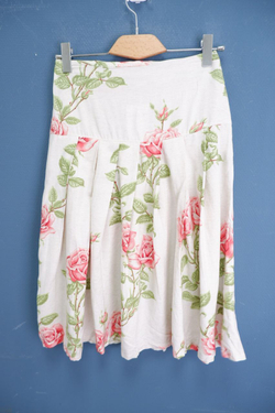 Юбка с цветами 40-42 размер