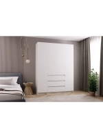 Шкаф для одежды распашной с полками 160х50х210 см Мори