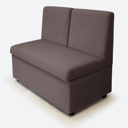 Диван в прихожую 100 см, с ящиком, Dream Chocolate