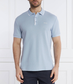 Поло Paddy 2 BOSS GREEN - голубой(50512742)