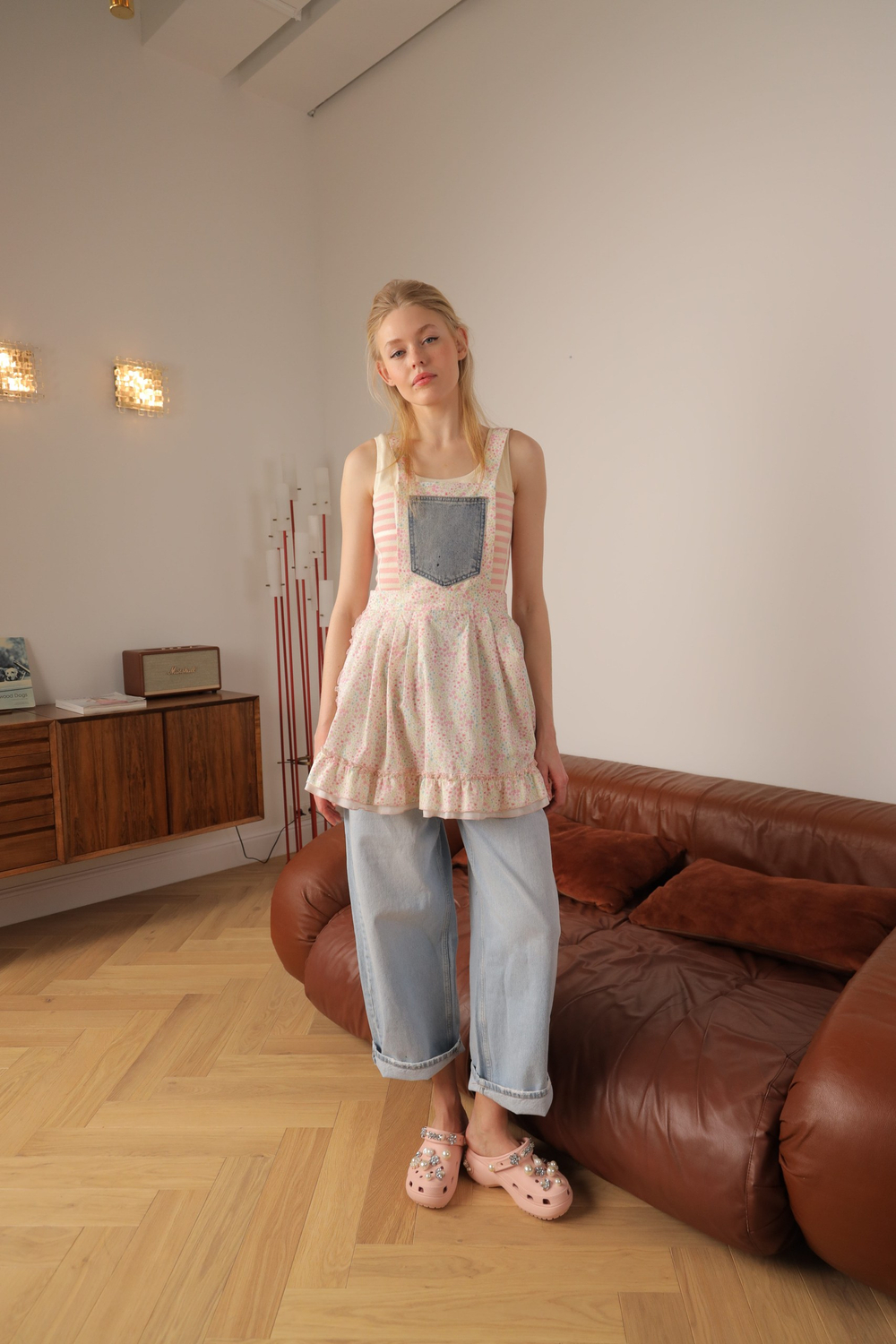 Фартук с карманом