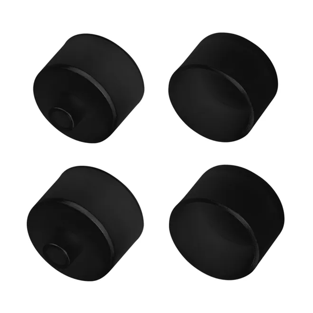 Заглушка WPH-FLEX-D22-360deg BLACK с отверстием (Arlight, Силикон) 045884