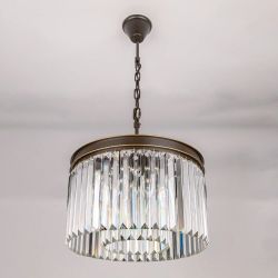 Citilux Мартин CL332081 Люстра хрустальная подвесная Прозрачная