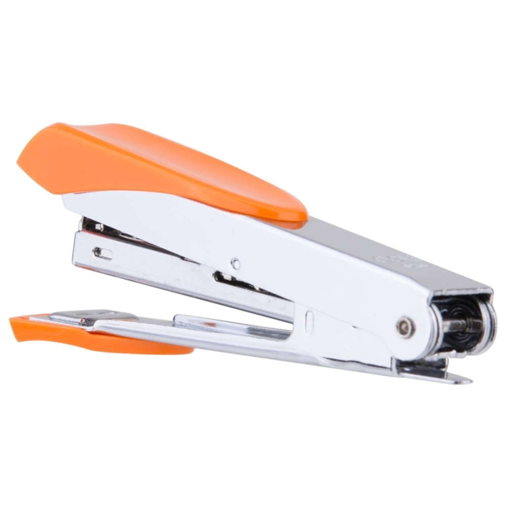 Степлер металлический №10 DELI до 15 листов, ассорти