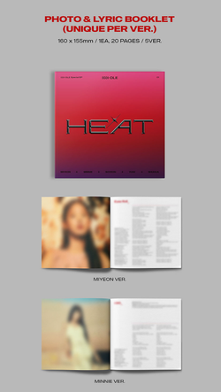 Альбом i-dle - HEAT (DIGIPAK Ver.)