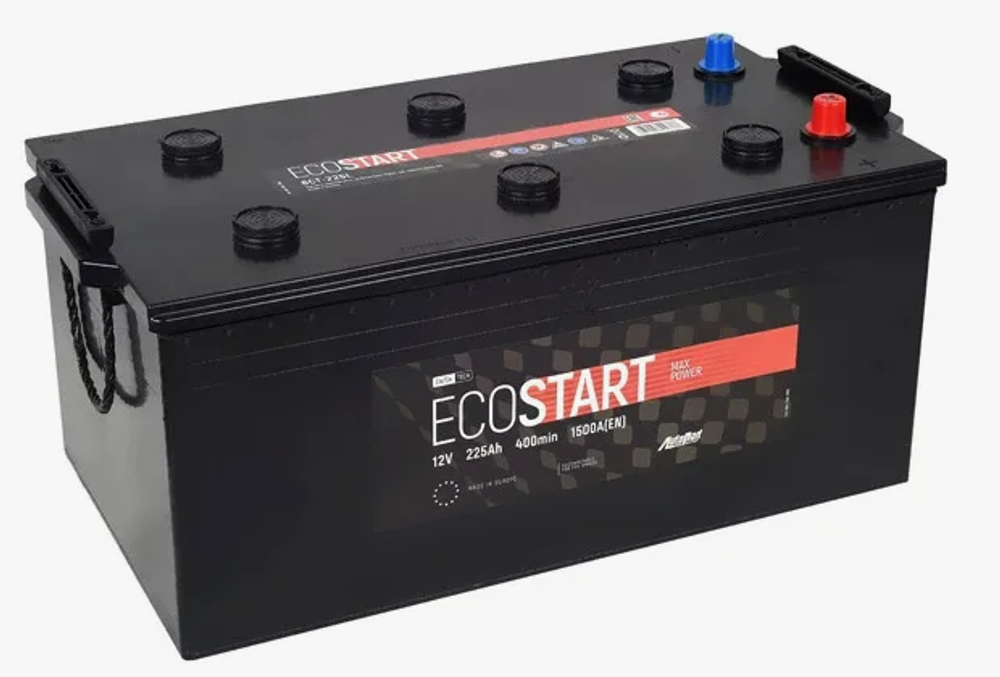 аккумулятор Ecostart 225 euro (1500А 518x273x223) Турция