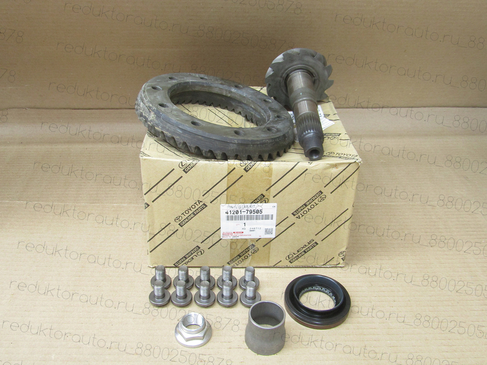 Главная пара 43/11=3.9 переднего редуктора Прадо 120/150/Хайлюкс/Фортунер, FJ Крузер