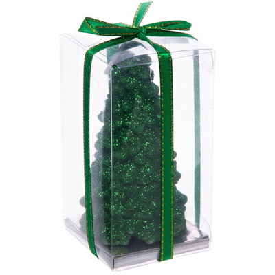 Свеча новогодняя «Ёлочка» 10 см, микс цветов