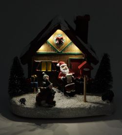 XM-746 Новогодняя миниатюра с подсветкой