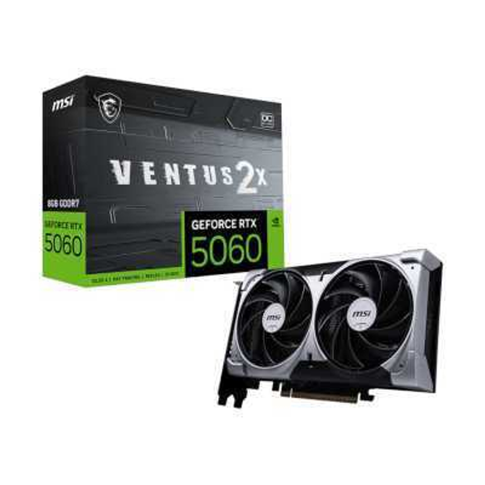 Видеокарта MSI nVidia GeForce RTX 5060 8G Ventus 2X OC