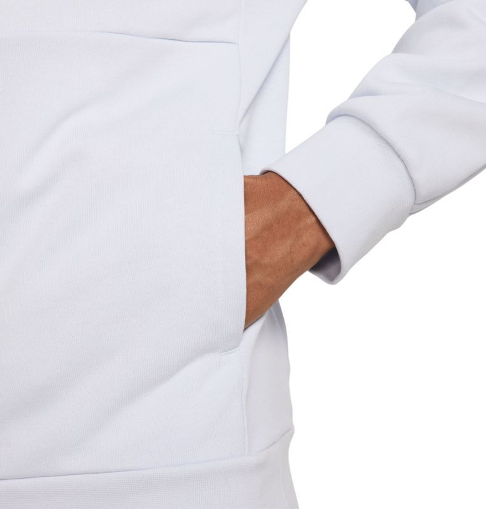 Мужская теннисная кофта Nike Heritage Court Fleece - небесный