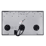 Индукционная варочная панель с двумя Flex Zone и Booster MAUNFELD CVI905SFBK LUX